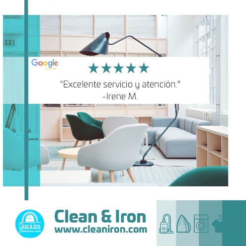 Opiniones sobre celan and iron Reseñas sobre servicios de limpieza