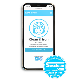 Plataforma de servicios de limpieza a domicilio www.sosclean.com